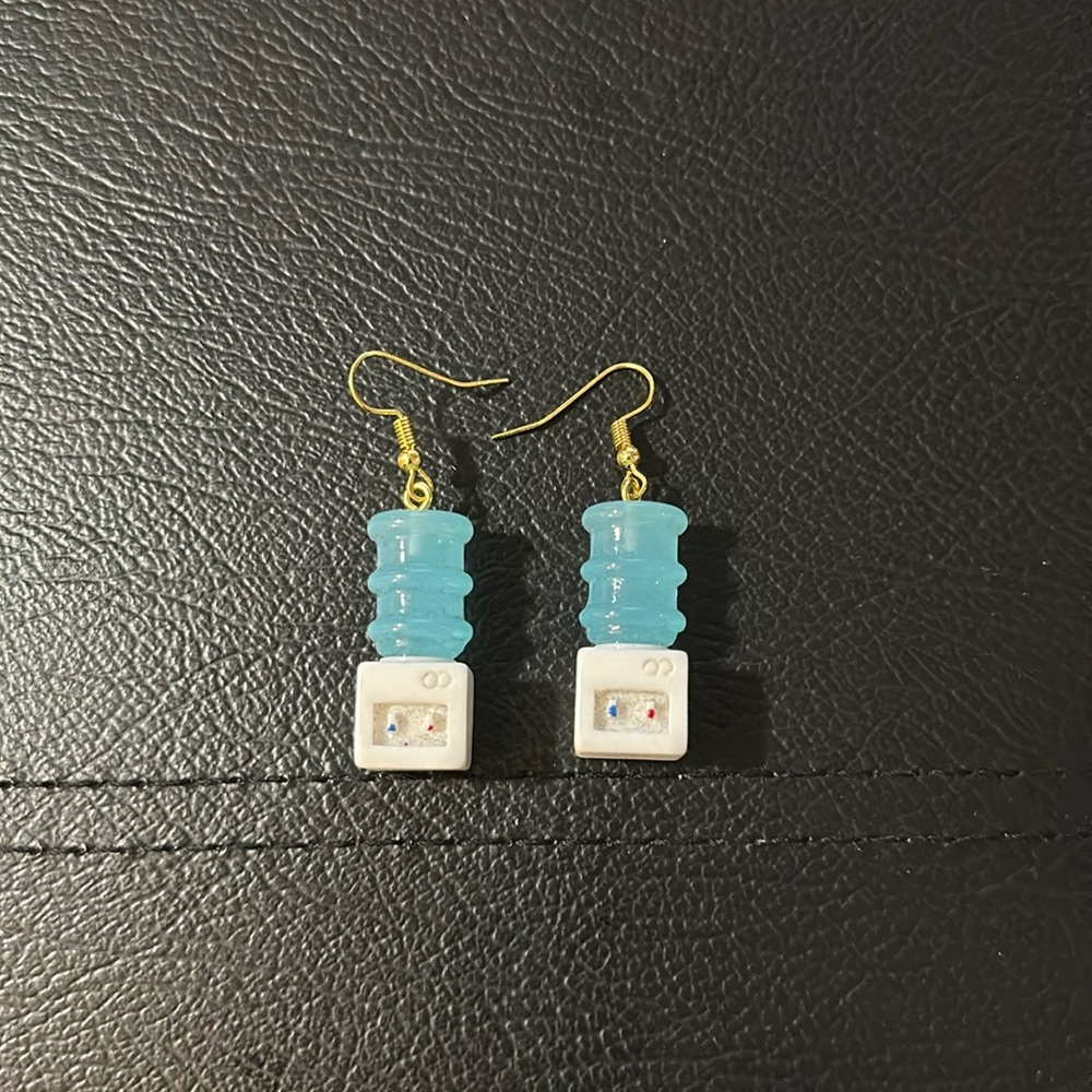Water cooler earrings